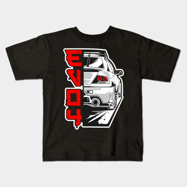 EVO 4 Kids T-Shirt by RYZWORK